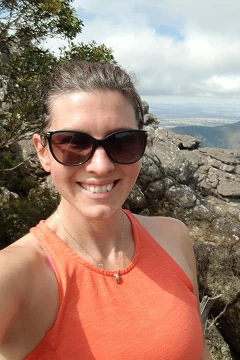 Tegan Sanders hiking — BLS Financial team lifestyle